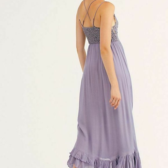 Free People Fp One "Adella" Slip Crochet Dress S - Picture 5 of 11